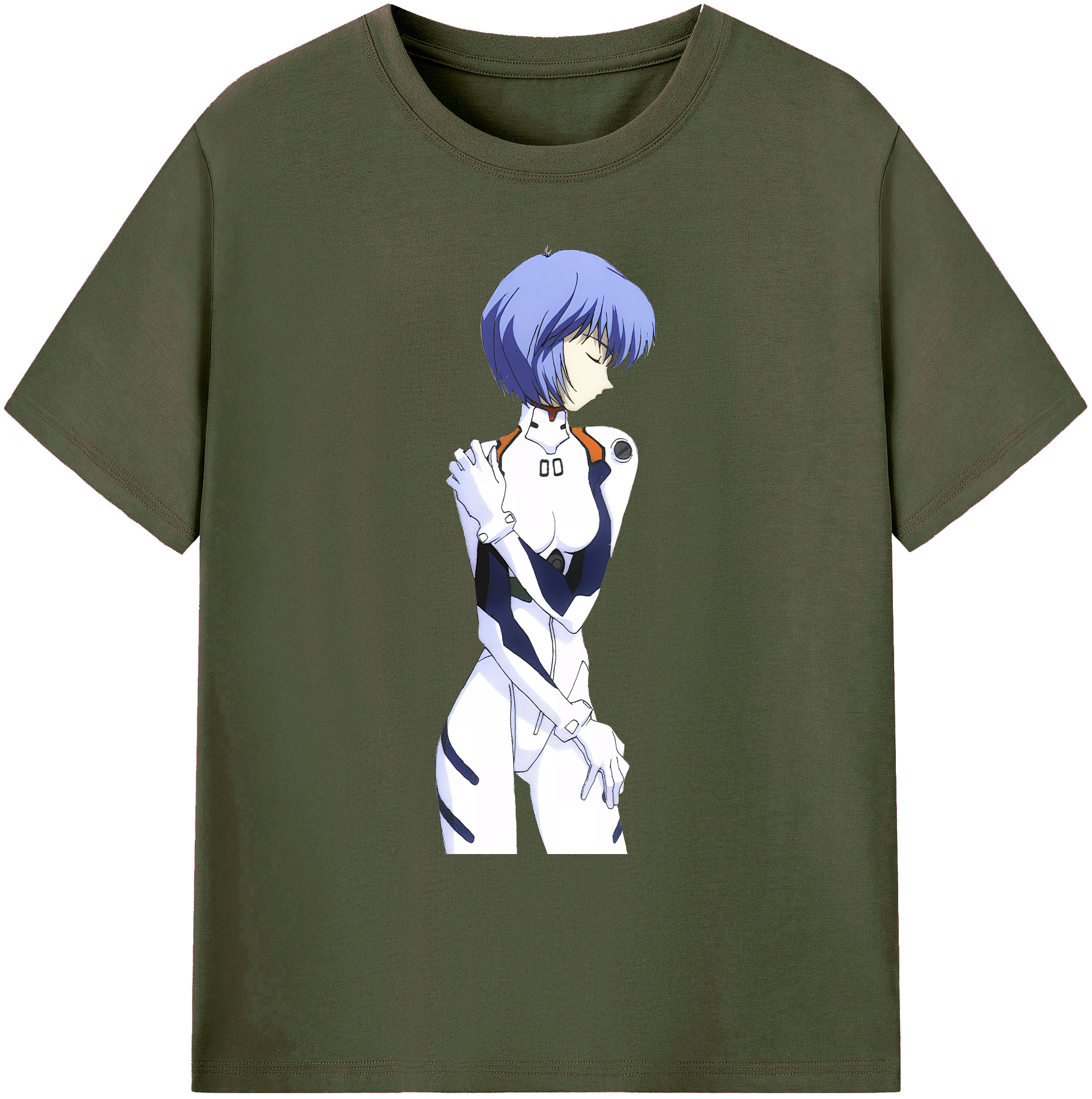 （画像用） EVA 新世紀エヴァンゲリオン 綿100％ メンズ半袖Tシャツ｜肌触りやわらか＆通気性